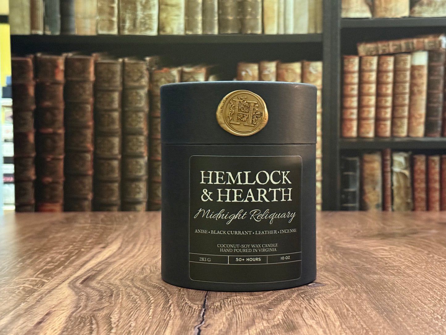 Midnight Reliquary - Coconut-Soy Luxury Candle