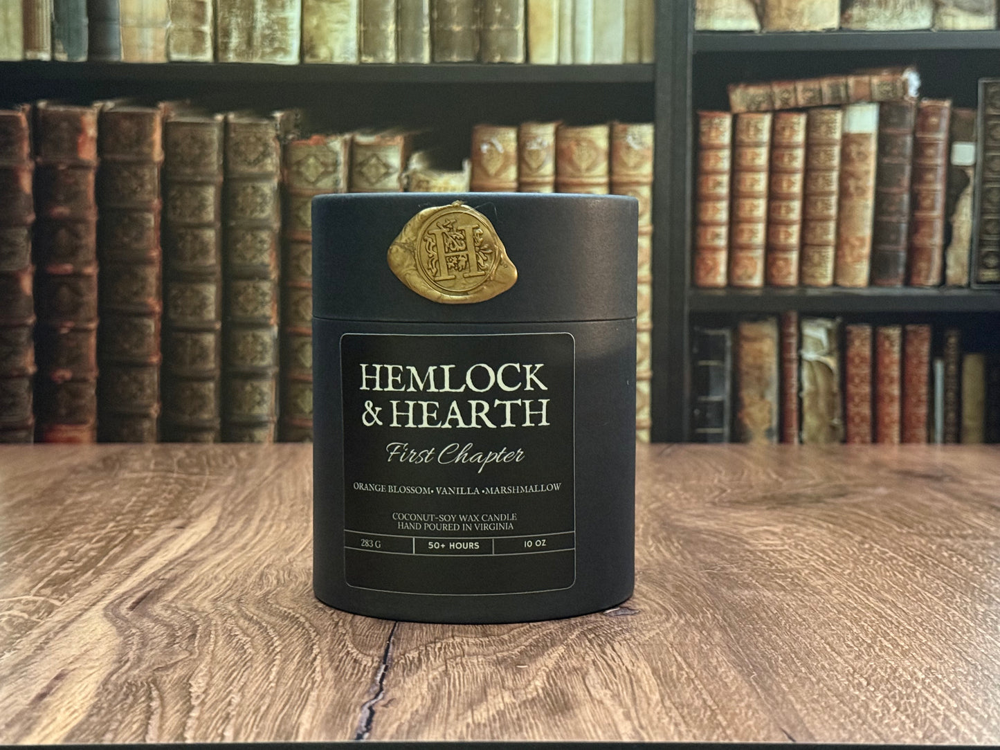 First Chapter - Coconut-Soy Luxury Candle