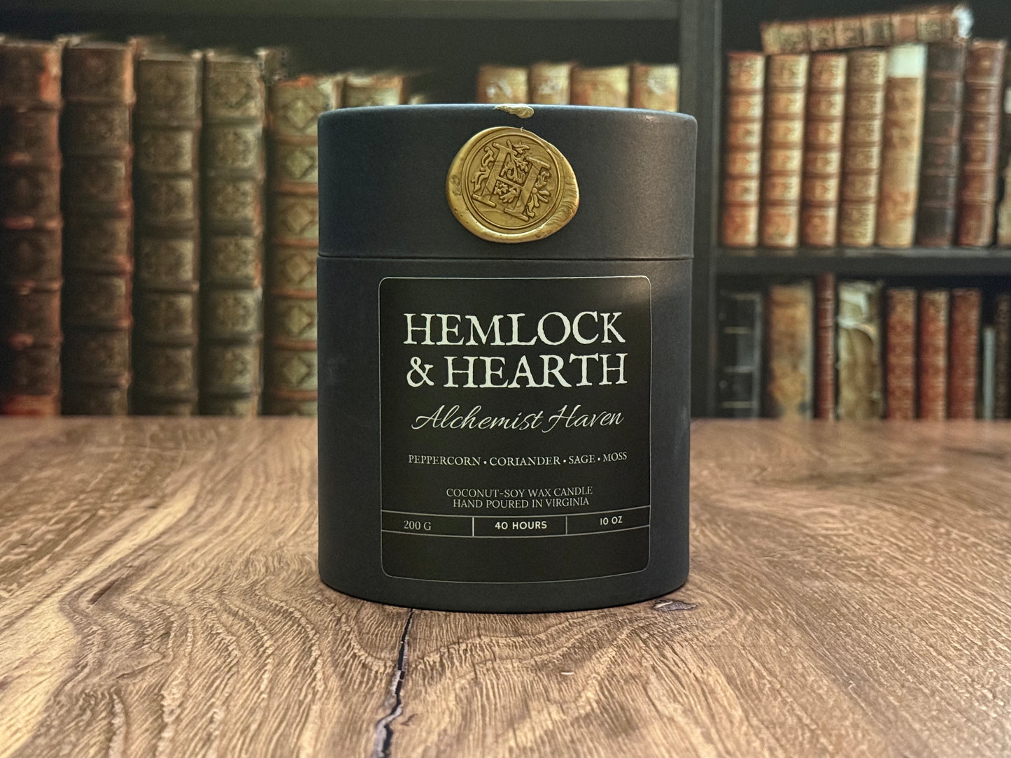 "Alchemist’s Haven"- Coconut-Soy Luxury Candle