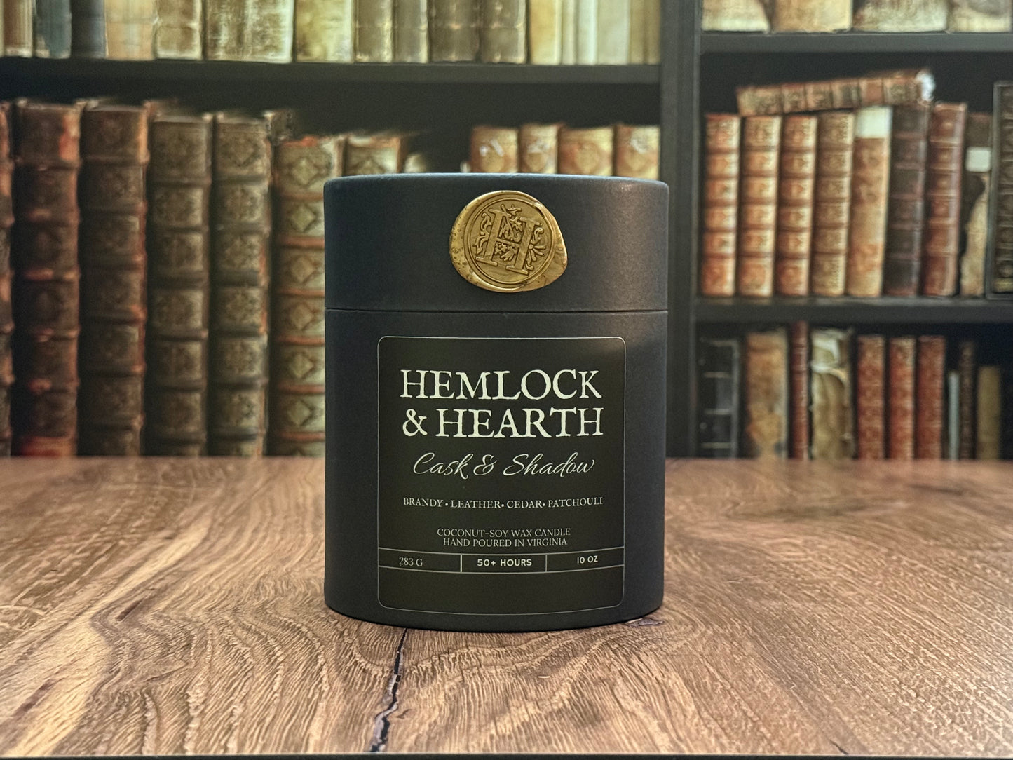 Cask & Shadow - Coconut-Soy Luxury Candle