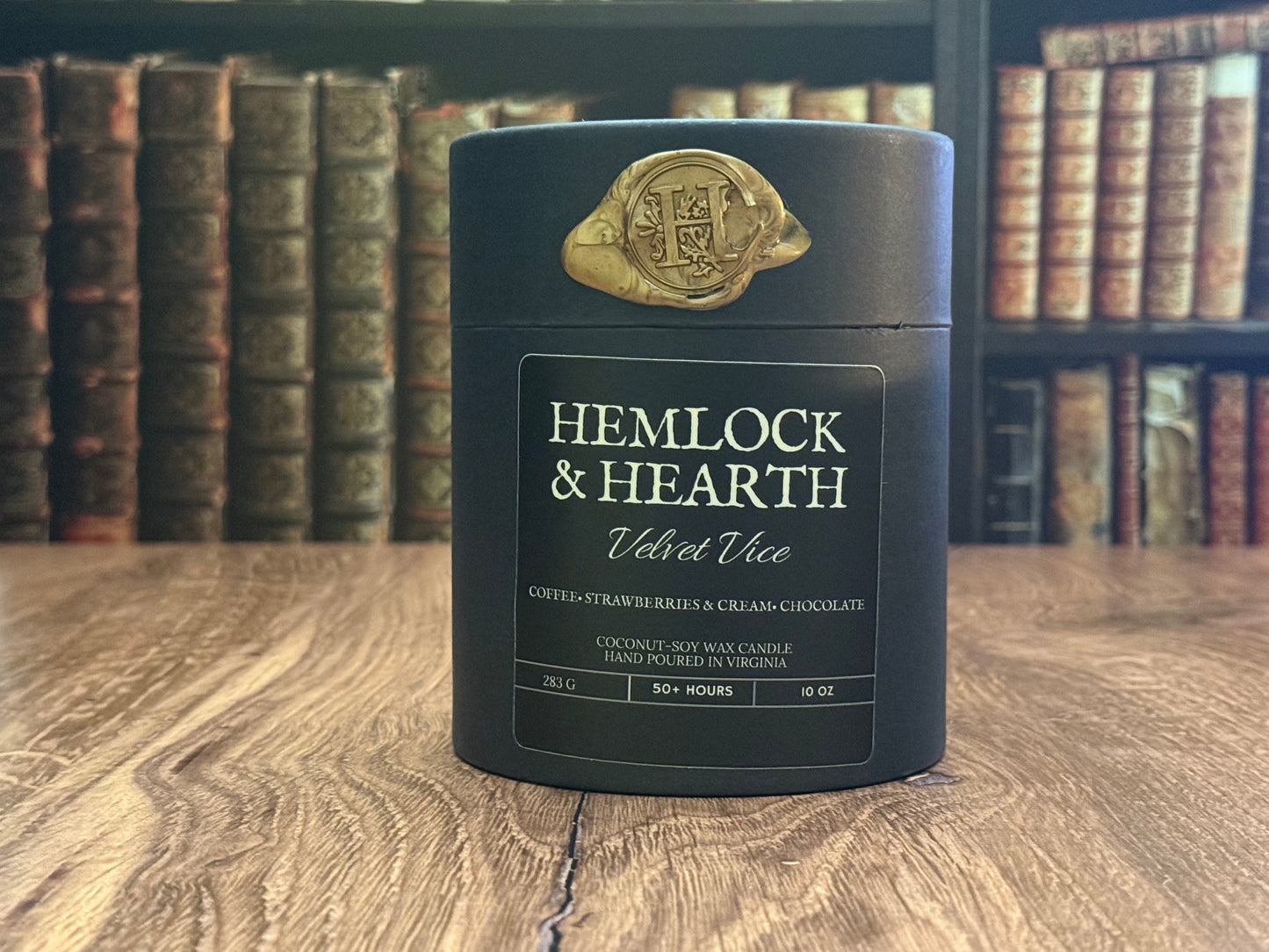 Velvet Vice - Coconut-Soy Luxury Candle