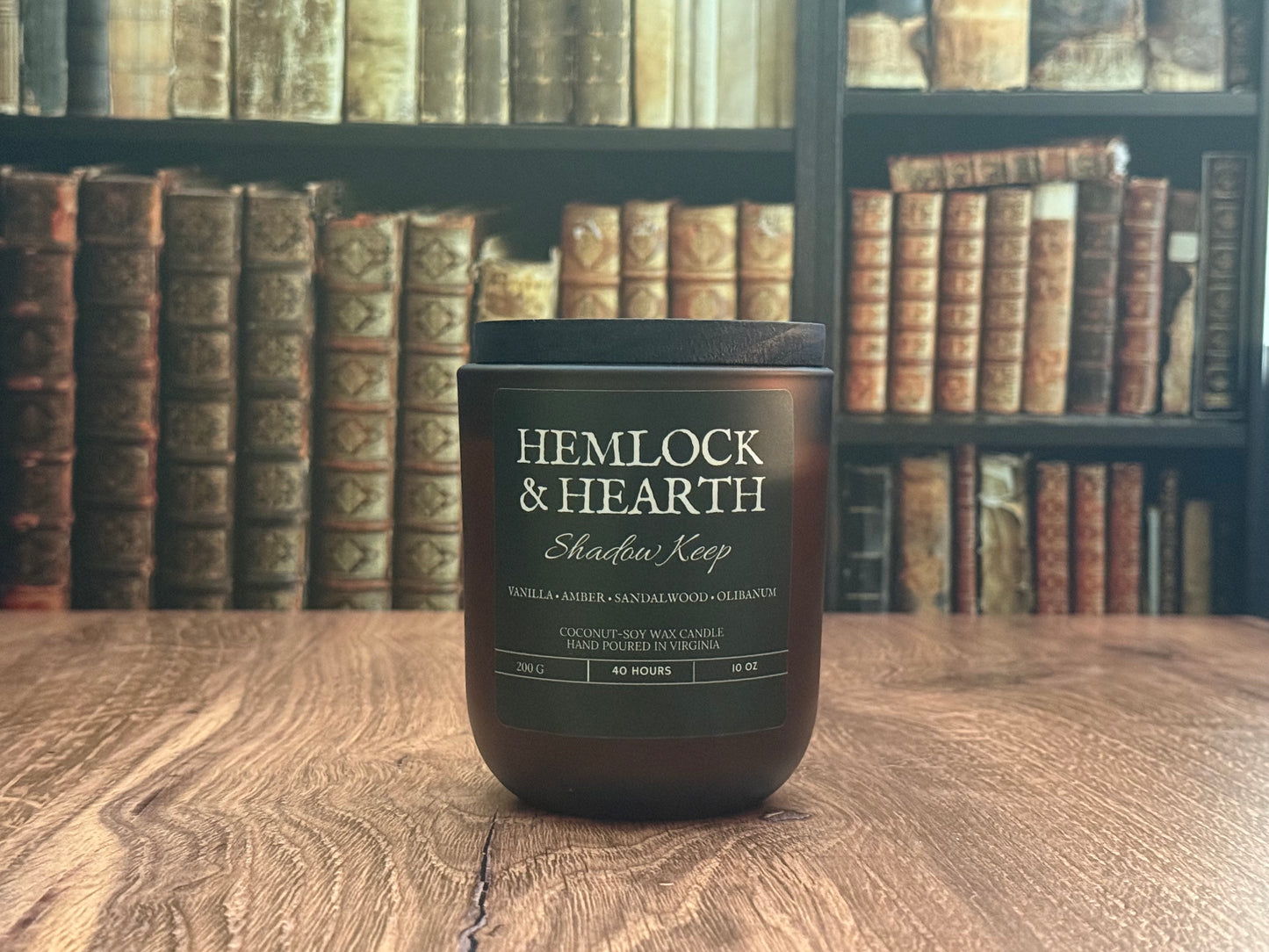 ShadowKeep- Coconut-Soy Luxury Candle