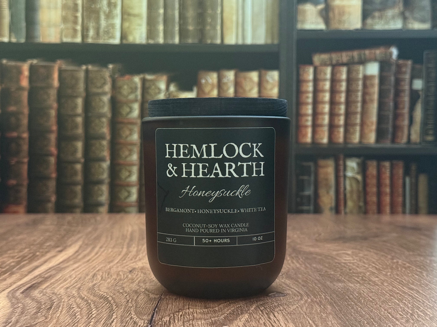 Honeysuckle - Coconut-Soy Luxury Candle