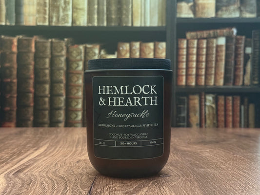Honeysuckle - Coconut-Soy Luxury Candle